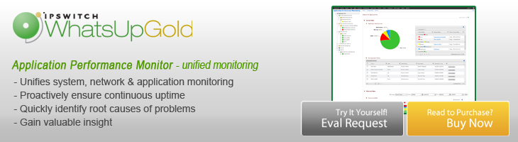 WhatsUp Application Performance Monitor